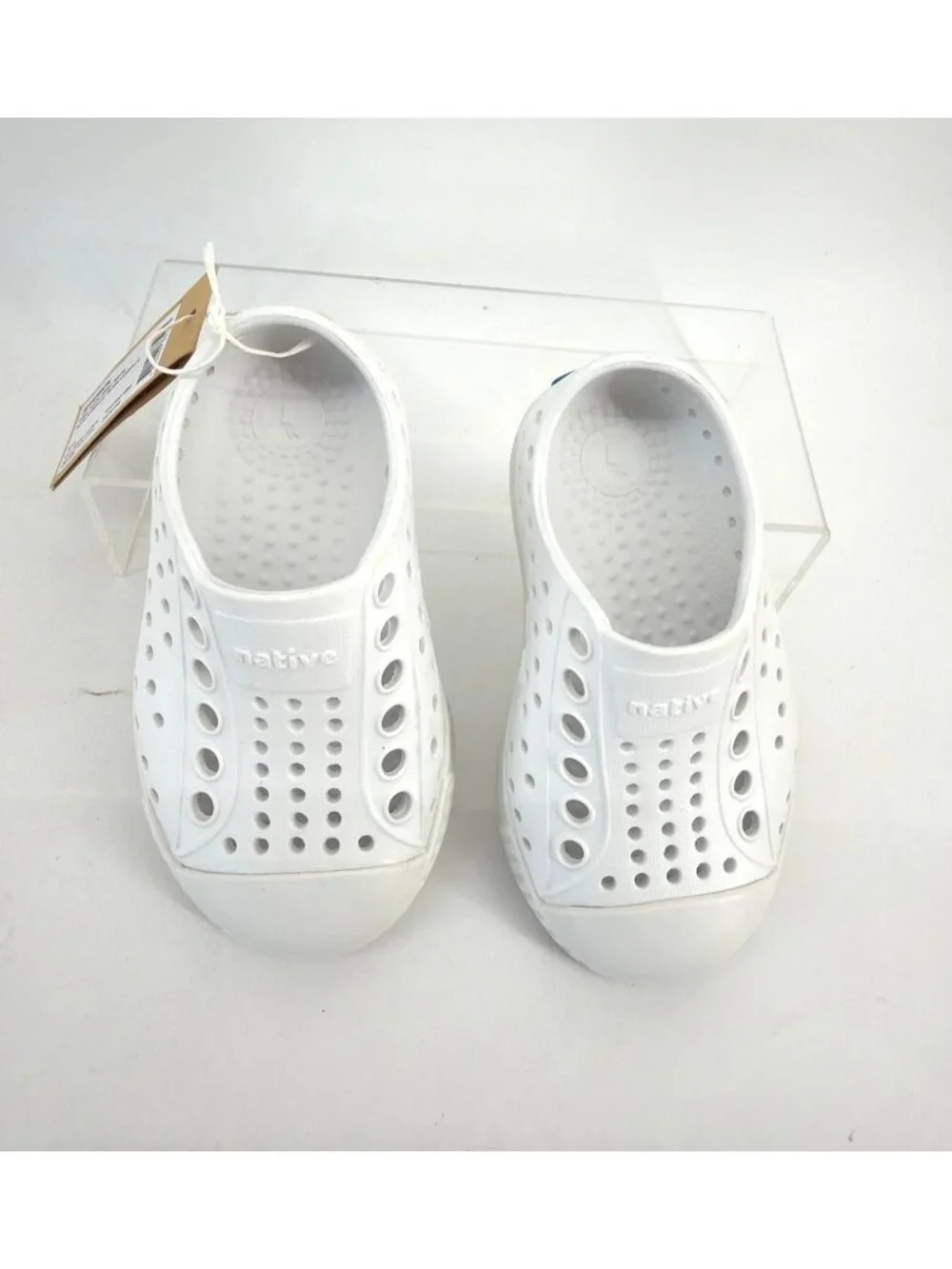 Native Jefferson Water Friendly Slip On Baby Sneakers Size C4